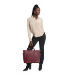 Loungefly The Mo Red Convertible Backpack & Tote Crossbody Pin Trader Bag LFlifestyle2 view 3